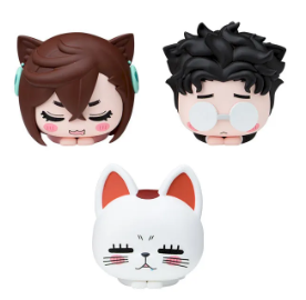 【入荷の見込がない為、終了】1/17 ダンダダン おひるねこミニフィギュアVol.1 全3種