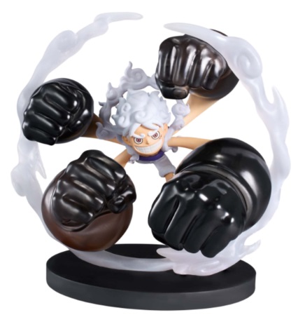 1/22 ワンピース モンキー・D・ルフィ ギア5 ゴムゴムの白い銃乱打 ワールドコレクタブルフィギュア SPECIAL