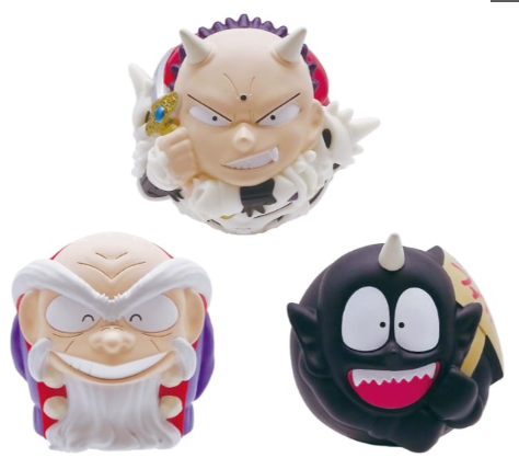 10/16 真･侍伝YAIBA バウンドボールフィギュアvol.2 鬼丸 宮本武蔵 黒鬼 3種アソート