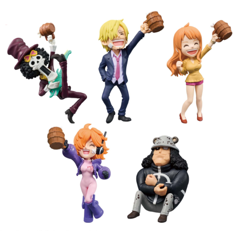 10/27 ワンピース ワールドコレクタブルフィギュア 宴3 全5種