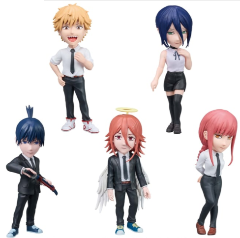 11/27 劇場版 チェンソーマン レゼ篇  デンジ レゼ マキマ 早川アキ 天使の悪魔 ワールドコレクタブルフィギュア vol.1 全5種