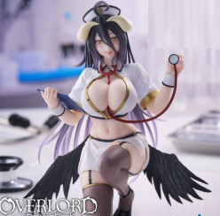 12/26 オーバーロード アルベド ナースver. Desktop Cute フィギュア