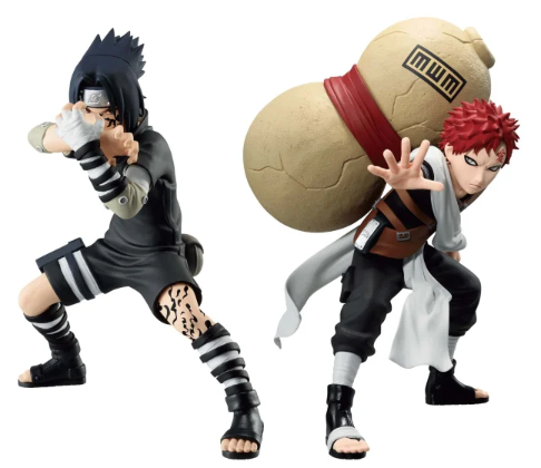 【単品800円】1/9 NARUTO-ナルト 我愛羅 ＆ UCHIHA SASUKE VIBRATION STARS