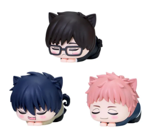 【受付終了】3/7 青の祓魔師 島根啓明結社篇 おひるねこミニフィギュア 全3種