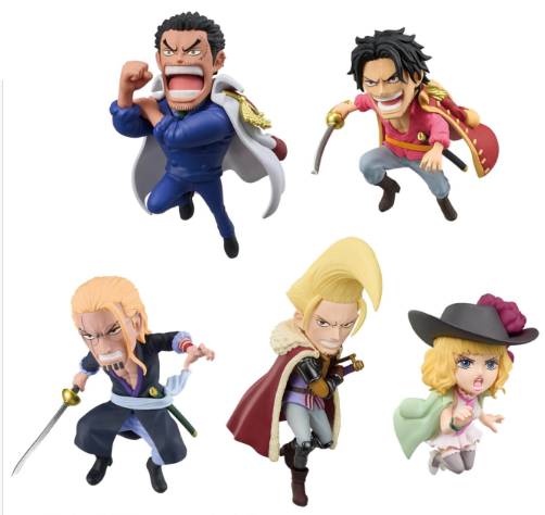 3/17 ワンピース ワールドコレクタブルフィギュア ゴッドバレー事件1 全5種