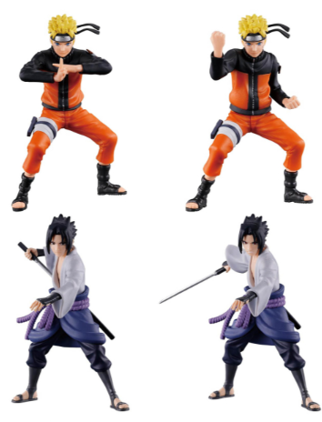 3/18 NARUTO ナルト 疾風伝 うずまきナルト うちはサスケ Figuno UZUMAKI NARUTO & UCHIHA SASUKE