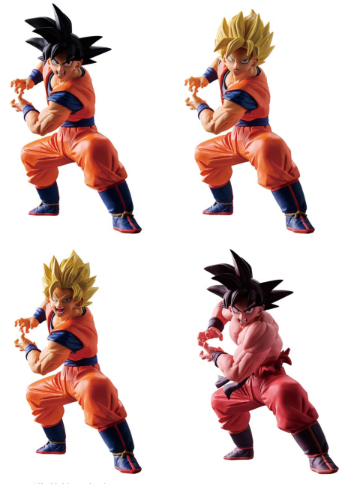3/24 DRAGON BALL 孫悟空 SPIRITFLICKS 01 全4種