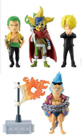【入荷の見込がないので受付終了】4/8 ワンピース ワールドコレクタブルフィギュア エニエス・ロビー2 全5種