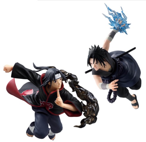 3/7 NARUTO ナルト 疾風伝 うちはサスケ・うちはイタチ 全2種