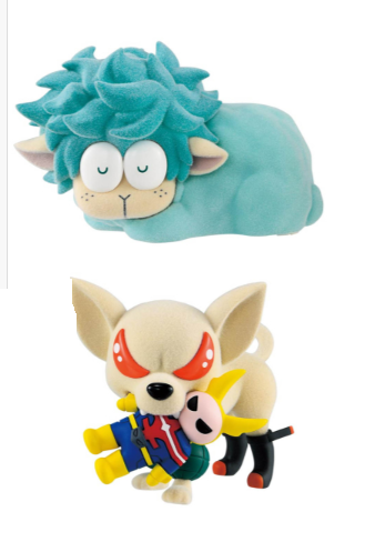 4/16 僕のヒーローアカデミア デクシープ＆バクドッグ Ⅱ Fluffy Puffy 全2種