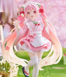 4/18 初音ミク 桜ミク 描き下ろし和風喫茶ver. Coreful フィギュア