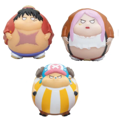 4/24 ワンピース モンキー･D･ルフィ トニートニー・チョッパー ジュエリー・ボニー バウンドボールフィギュアvol.6 全3種