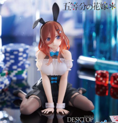 5/24 五等分の花嫁 中野三玖～バニーver. Desktop Cute フィギュア