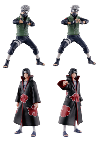 5/26 NARUTO-ナルト- 疾風伝 はたけカカシ うちはイタチ Figuno HATAKE KAKASHI ＆ UCHIHA ITACHI 全4種