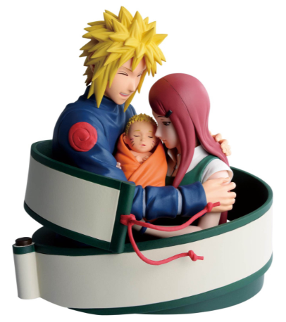 5/27 NARUTO 72 series  53 波風ミナト うずまきクシナ うずまきナルト