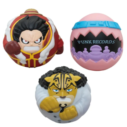 【受付終了】6/26 ワンピース ルフィ、ルッチ、パンクレコーズ バウンドボールフィギュアvol.7 全3種