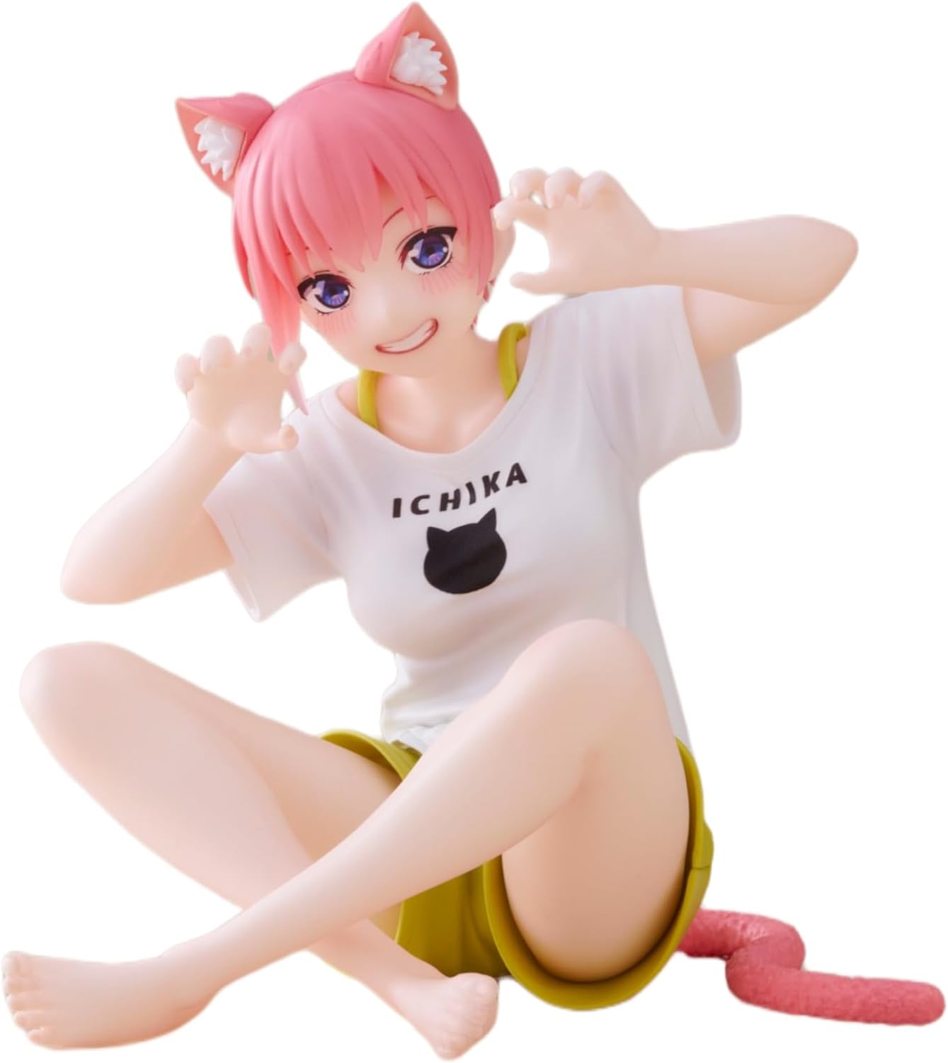 五等分の花嫁 Desktop Cute フィギュア 中野一花 cat room wear ver