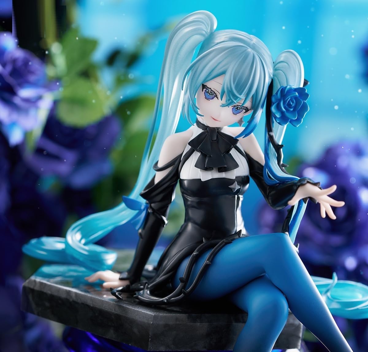 【指定数集まるまで1000円】8/23 初音ミク ぬーどるストッパーFlower Fairy 青薔薇