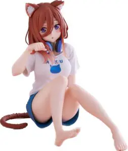 五等分の花嫁 Desktop Cute フィギュア 中野三玖 cat room wear ver