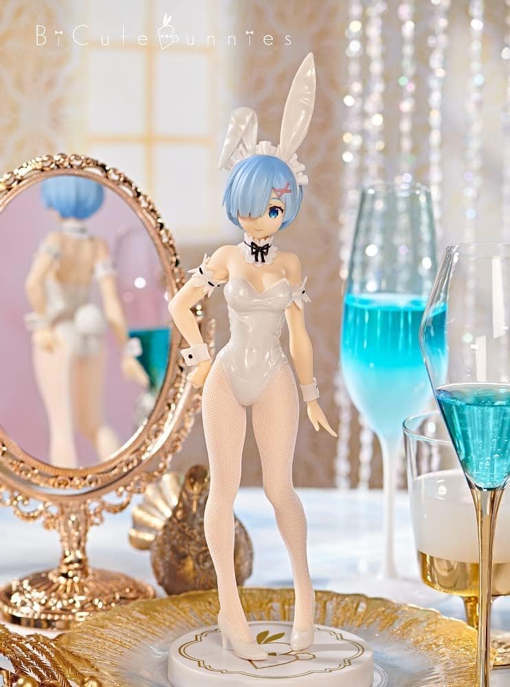 Re:ゼロから始める異世界生活 BiCute Bunnies Figure レム ホワイトパール