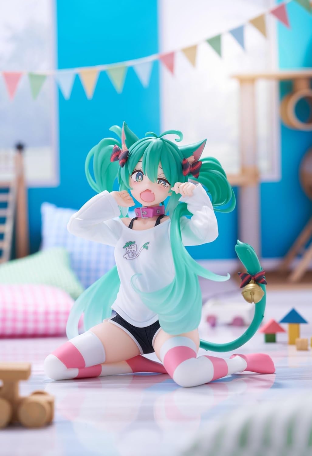 8/29 初音ミク Desktop Cute フィギュア 猫耳Tシャツ