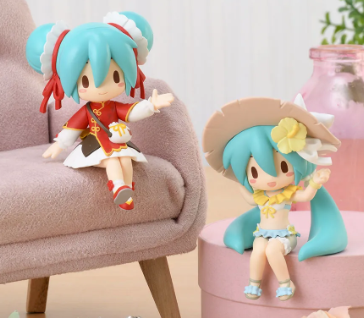 8/22 初音ミクシリーズ 初音ミク Vol.2 ふわぷちちょこのせミニフィギュア 全2種