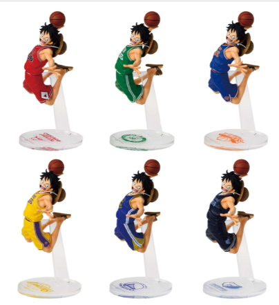 8月発売 プレミアムバンダイ ONE PIECE ×NBA MASTER STARS PIECE THE MONKEY.D.LUFFY 全6種