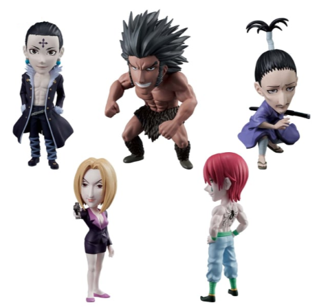 9/4 HUNTER×HUNTER ワールドコレクタブルフィギュア 幻影旅団 全5種